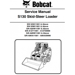Bobcat - instrukcje napraw - schematy - DTR - service manuals - Bobcat S130
